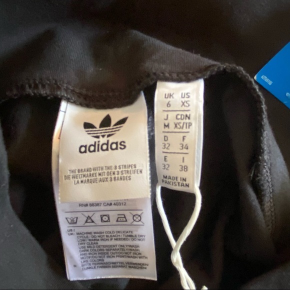 Adidas Essentials Leggings Black XS NWT - Picture 7 of 9